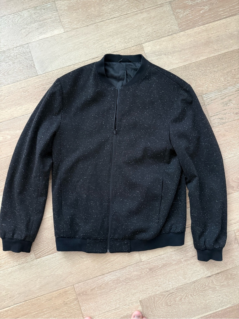 Topman Black Bomber Jacket